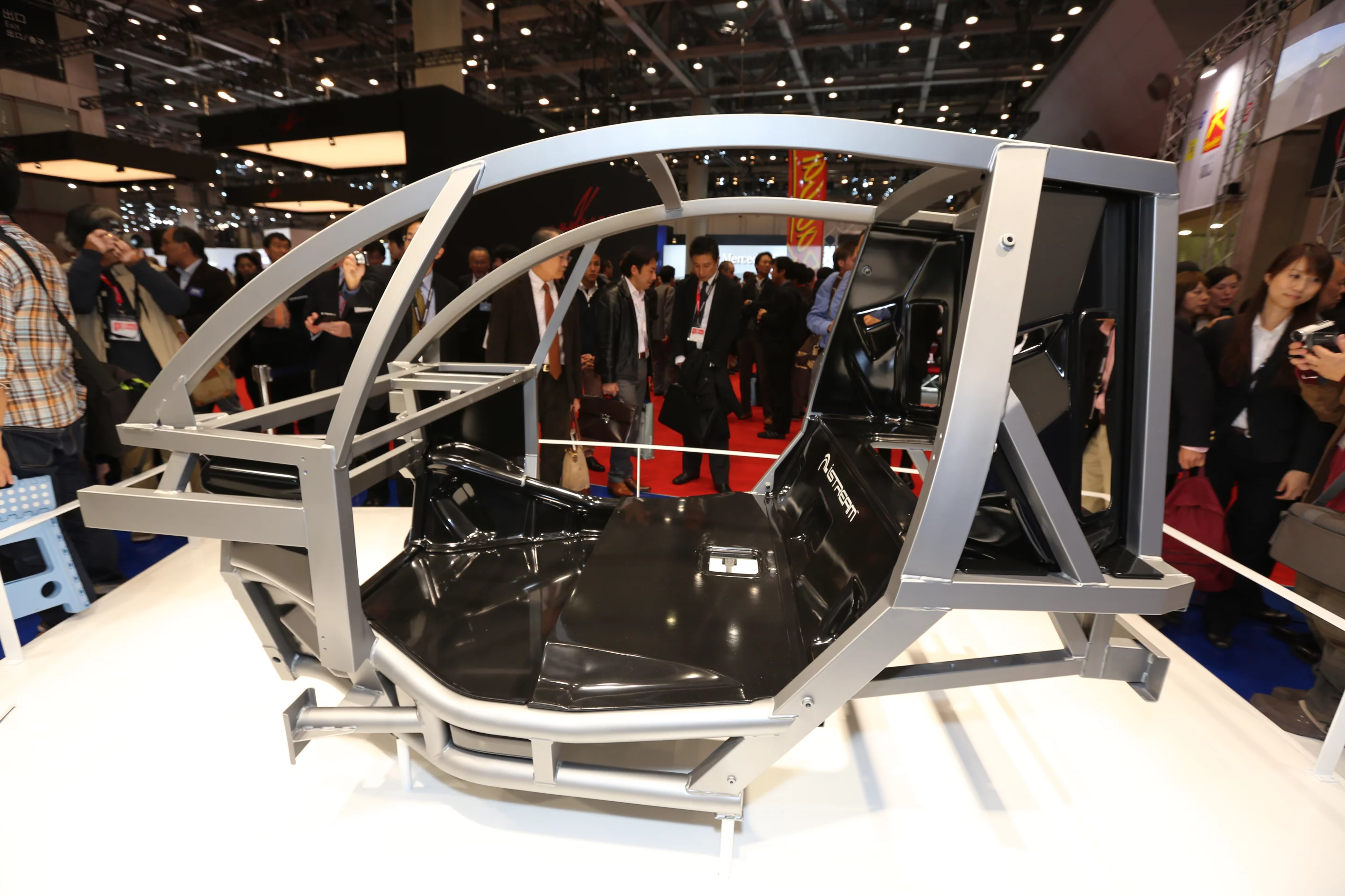 The space frame of Yamaha's Motiv.e