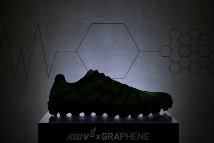 In its quest to make better shoes, inov-8 collaborated with scientists at the University of Manchester's National Graphene Institute