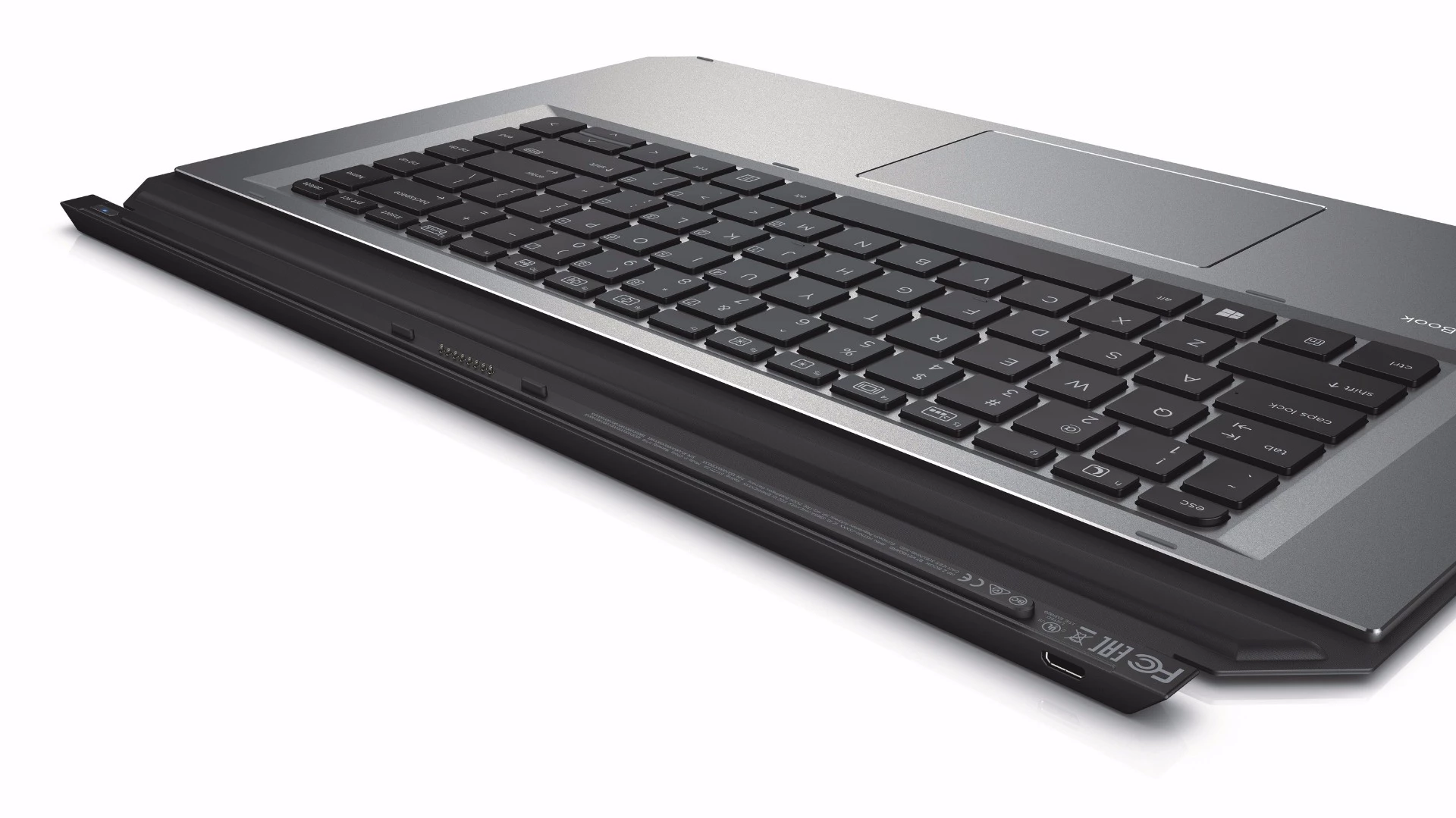 The ZBook x2's full-size Bluetooth keyboard features 18 customizable shortcuts that change depending on which application is running