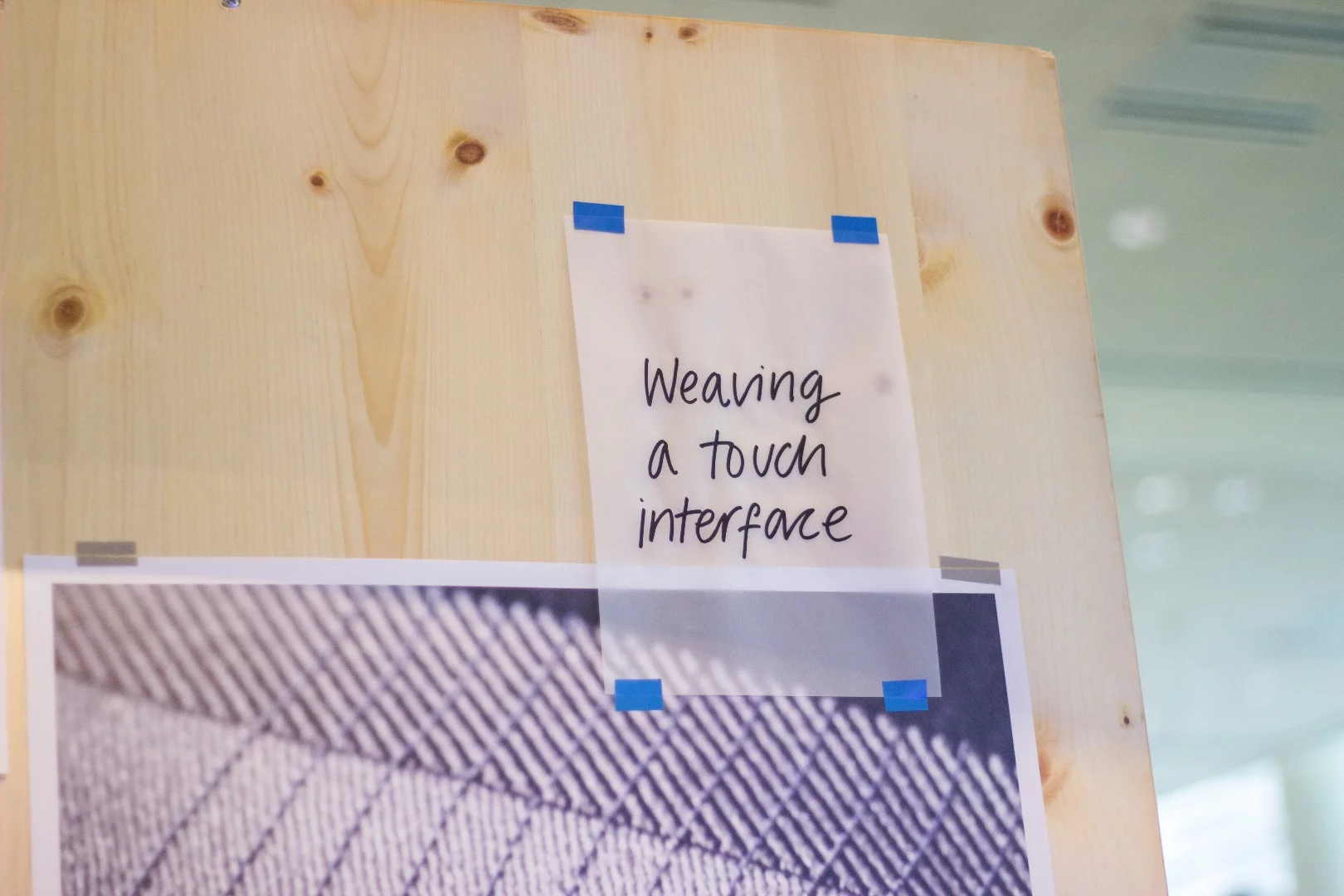 Google's visual showing Project Jacquard yarns