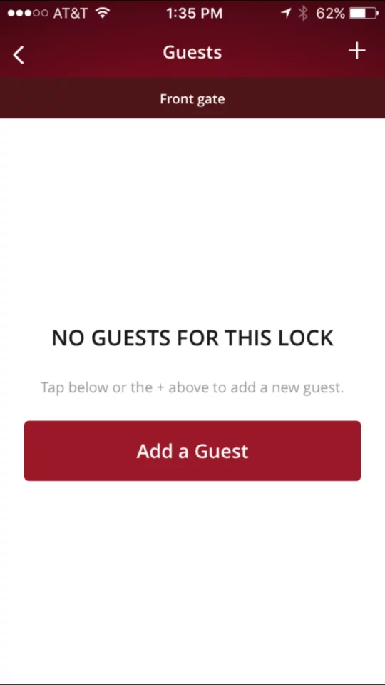 Master Lock SmartLocks allow adding a guest in a few clicks