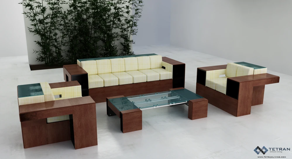 For an idea that has yet to make it to Kickstarter, a remarkable amount of work has gone into Tetran - a modular design possibly best described as LEGO for furniture
