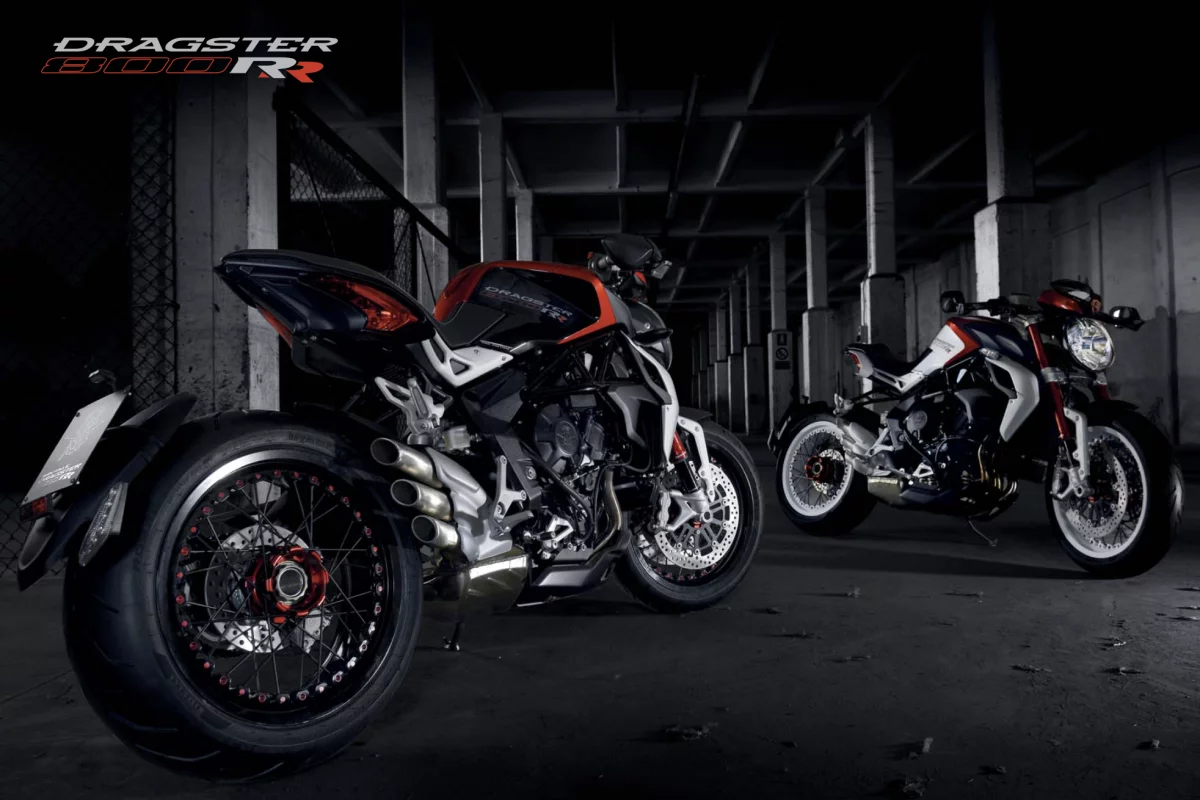 The MV Agusta Brutale Dragster 800 RR is ridiculously good looking and boasts a nice performance upgrade to boot