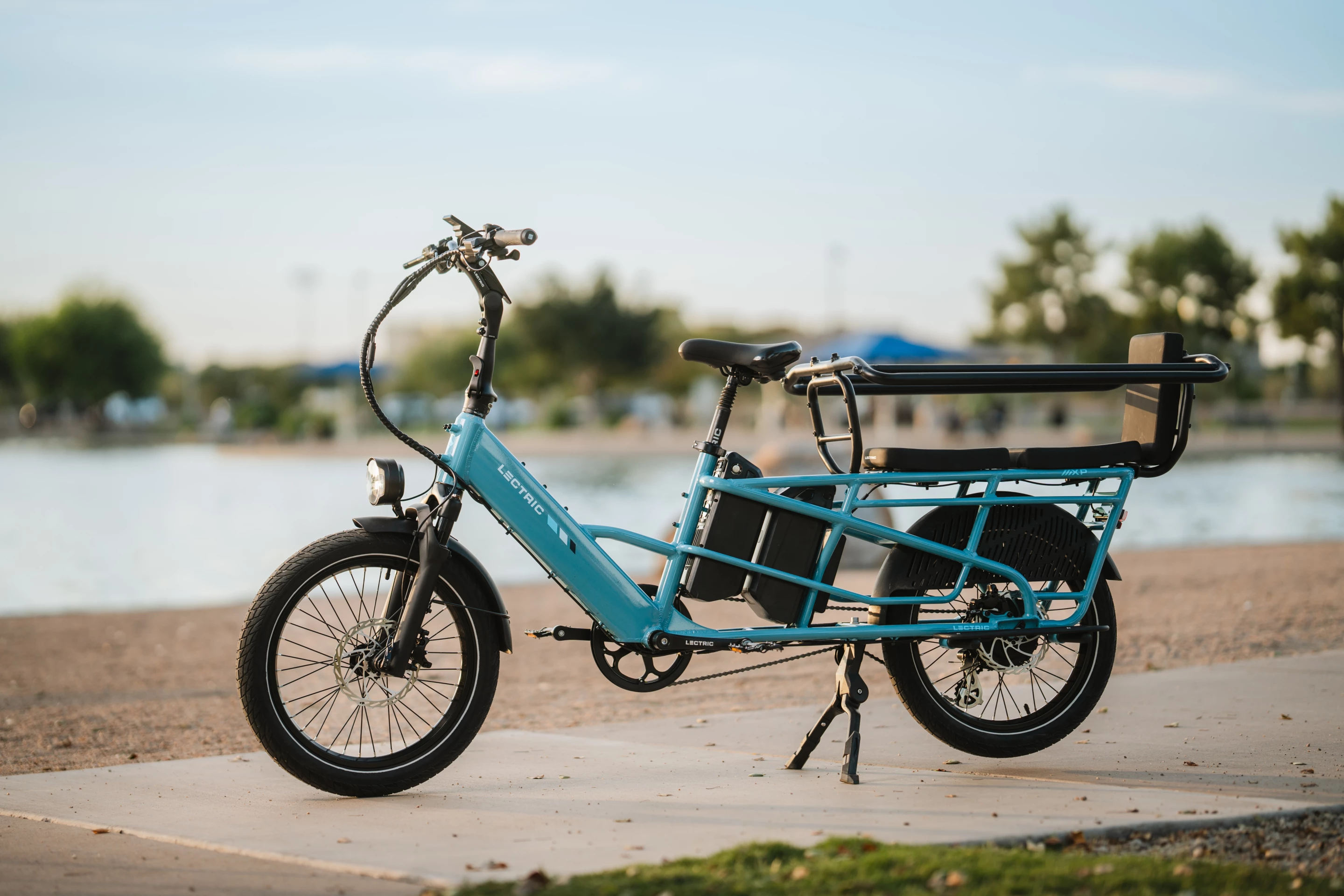 The Xpedition 2.0 can be optioned with passenger seating, newly designed Orbitor and XL panniers