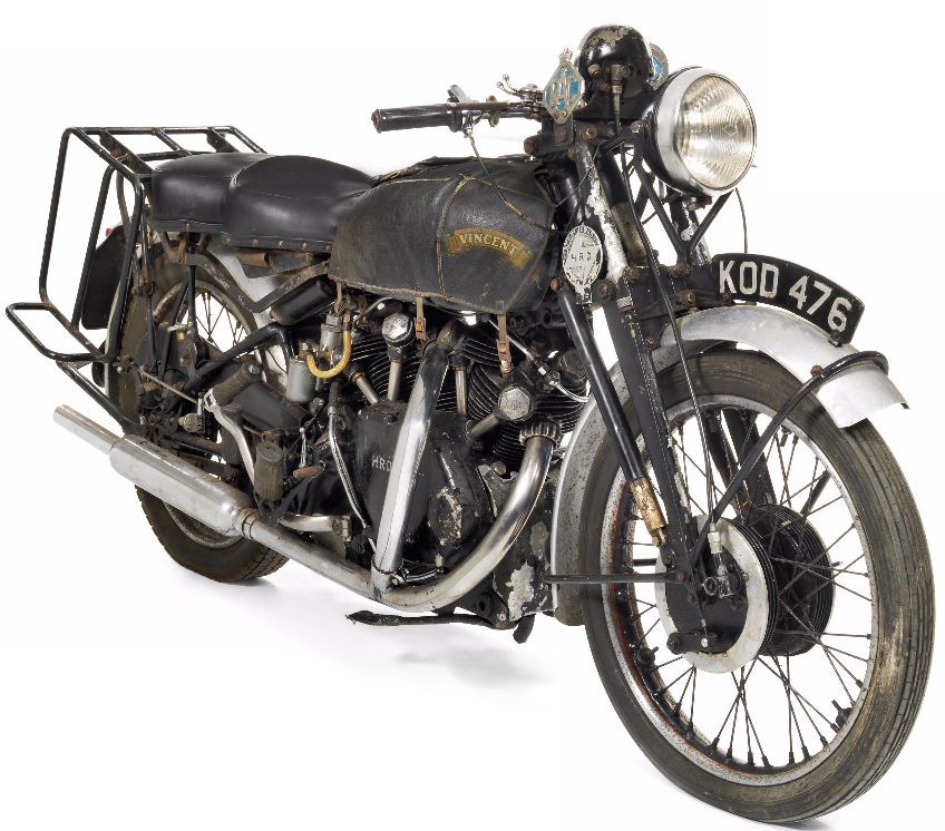 In a familiar tale, the bike was purchased just prior to a marriage, and spent the next 42 years in a shed, untouched