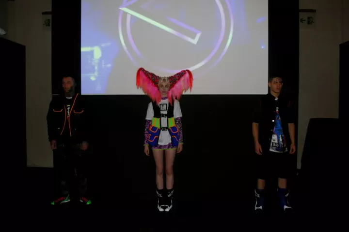 Cassette Playa brings augmented reality to the catwalk of the London Fashion Show