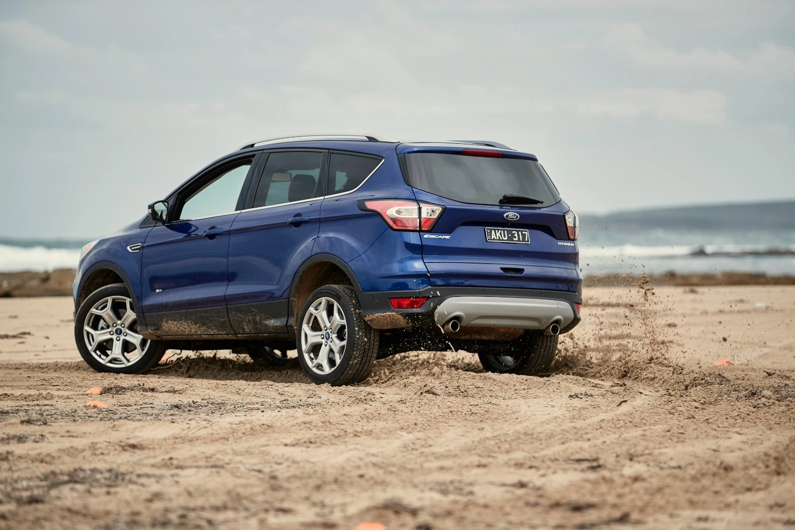 2017 Ford Escape: fun on the beach