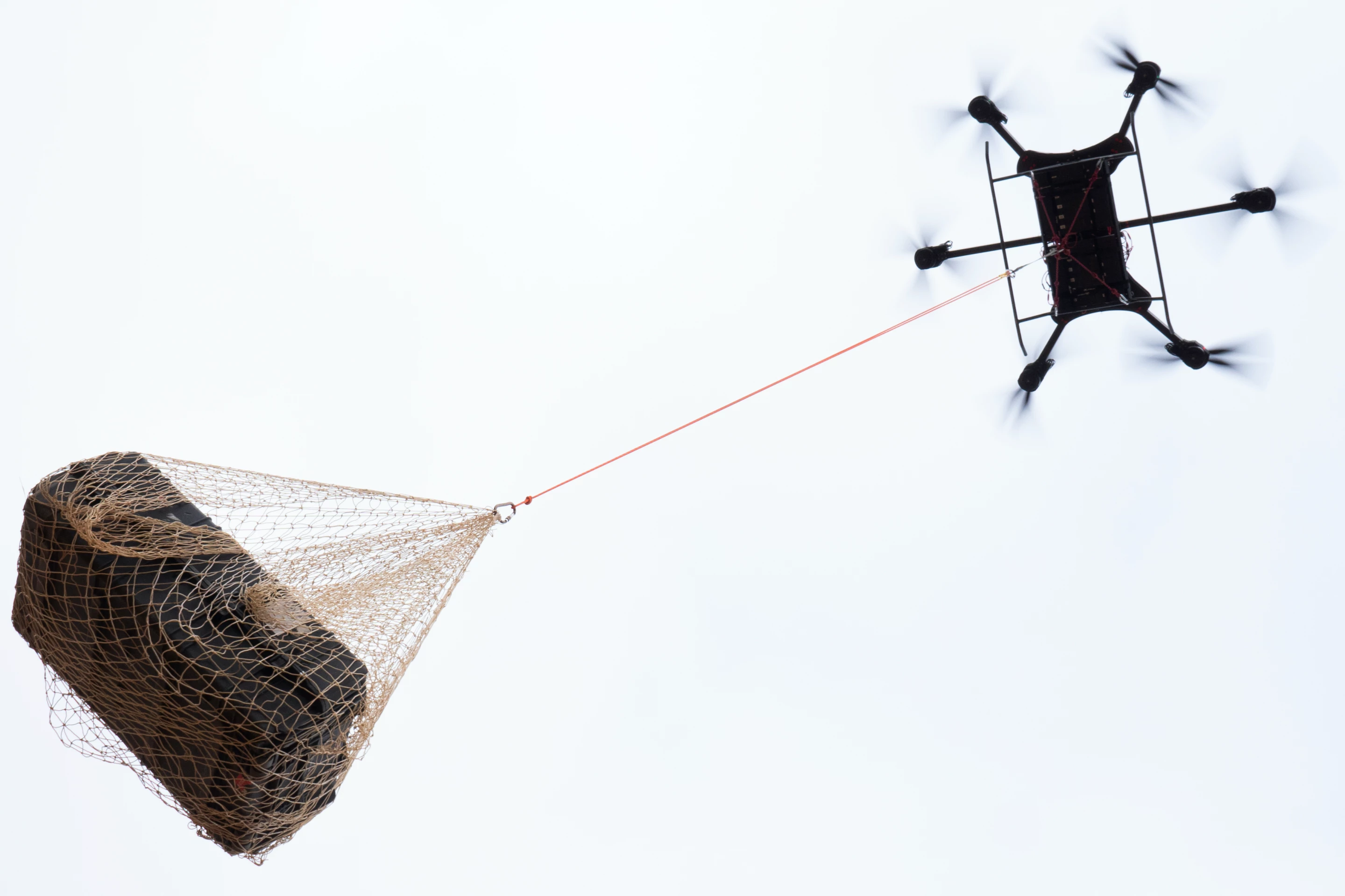 The xFold Dragon H (pictured here in its 12-prop mode) doing some heavy lifting