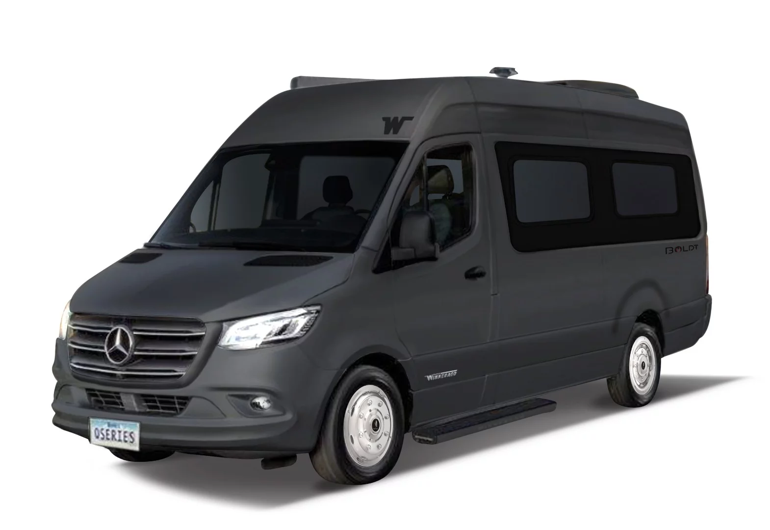 The Winnebago Boldt looking good in a charcoal paint