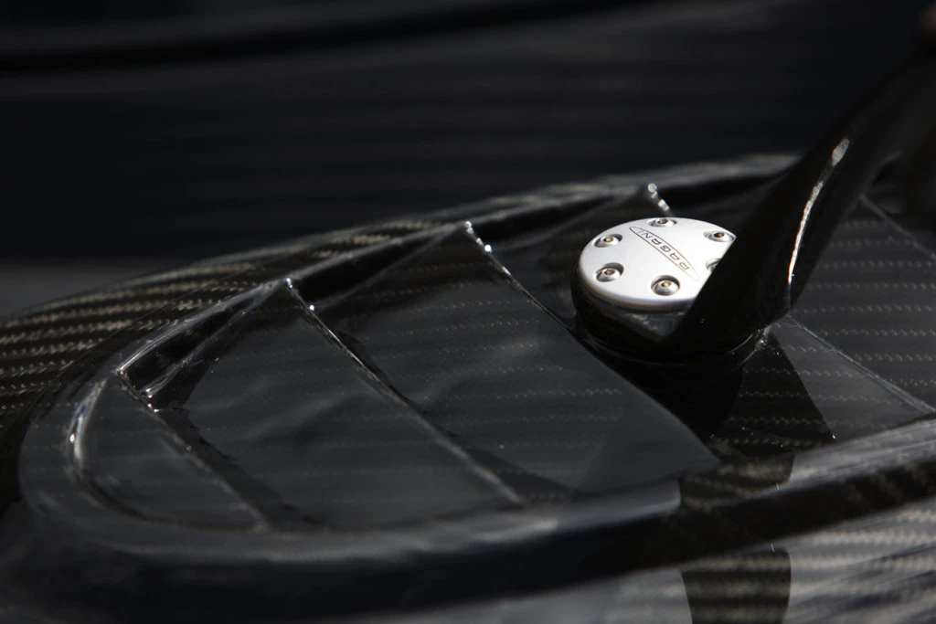A Bosch developed traction control system for the Revolucion allows drivers to adjust the tri-million dollar car’s power and suspension setup (Photo: Pagani)