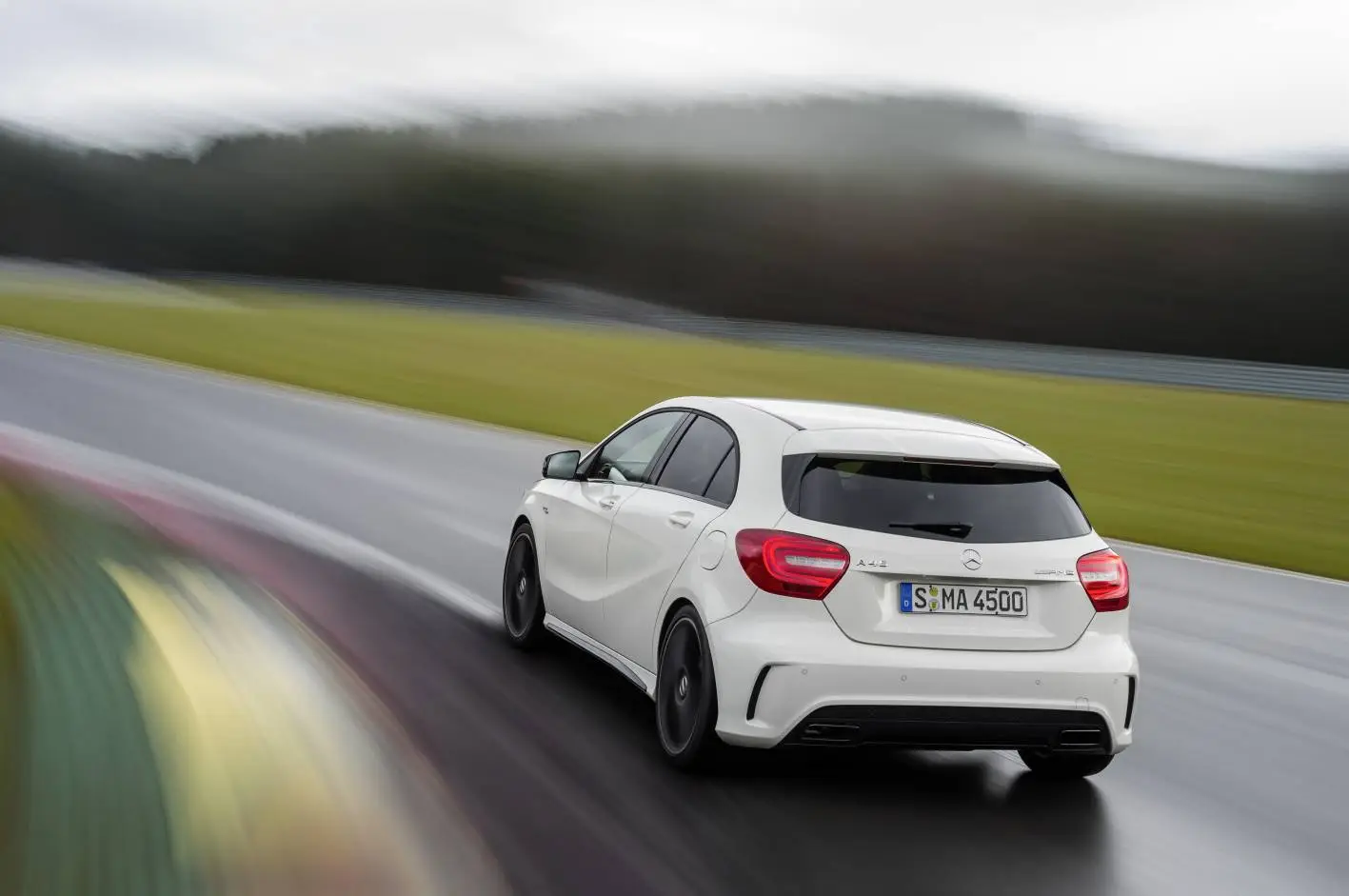 Mercedes-Benz's A 45 AMG boasts up to 450 Nm of torque