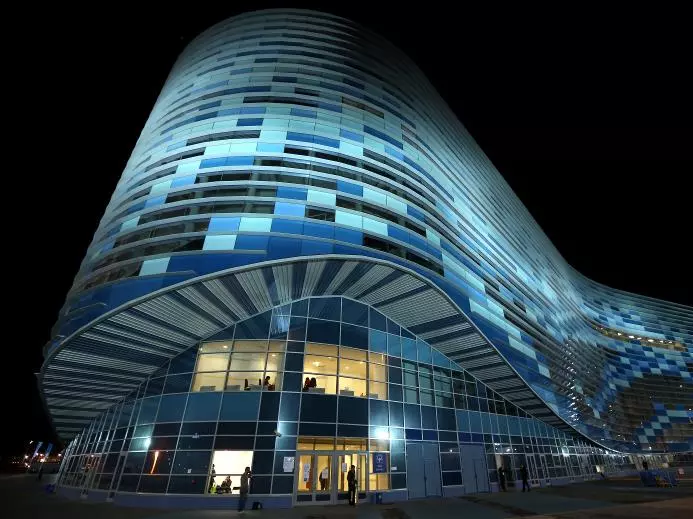 The Iceberg Skating Palace (image: Sochi 2014 Organizing Committee)
