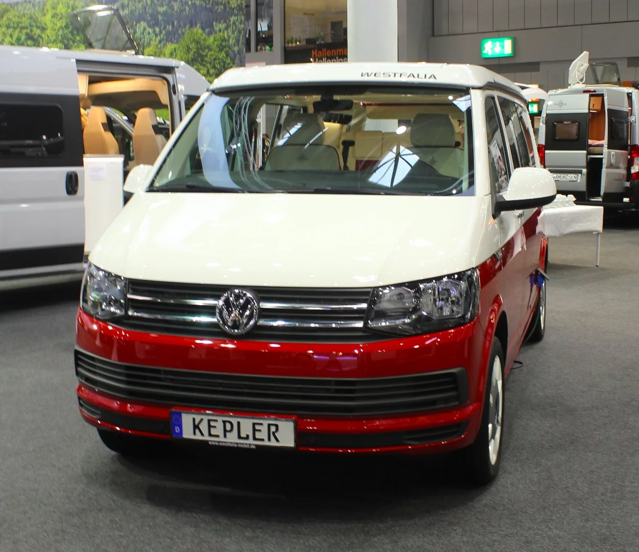 Westfalia's retro-tastic Kepler 60 was a runner-up in the "most stylish VW Transporter camper van" category