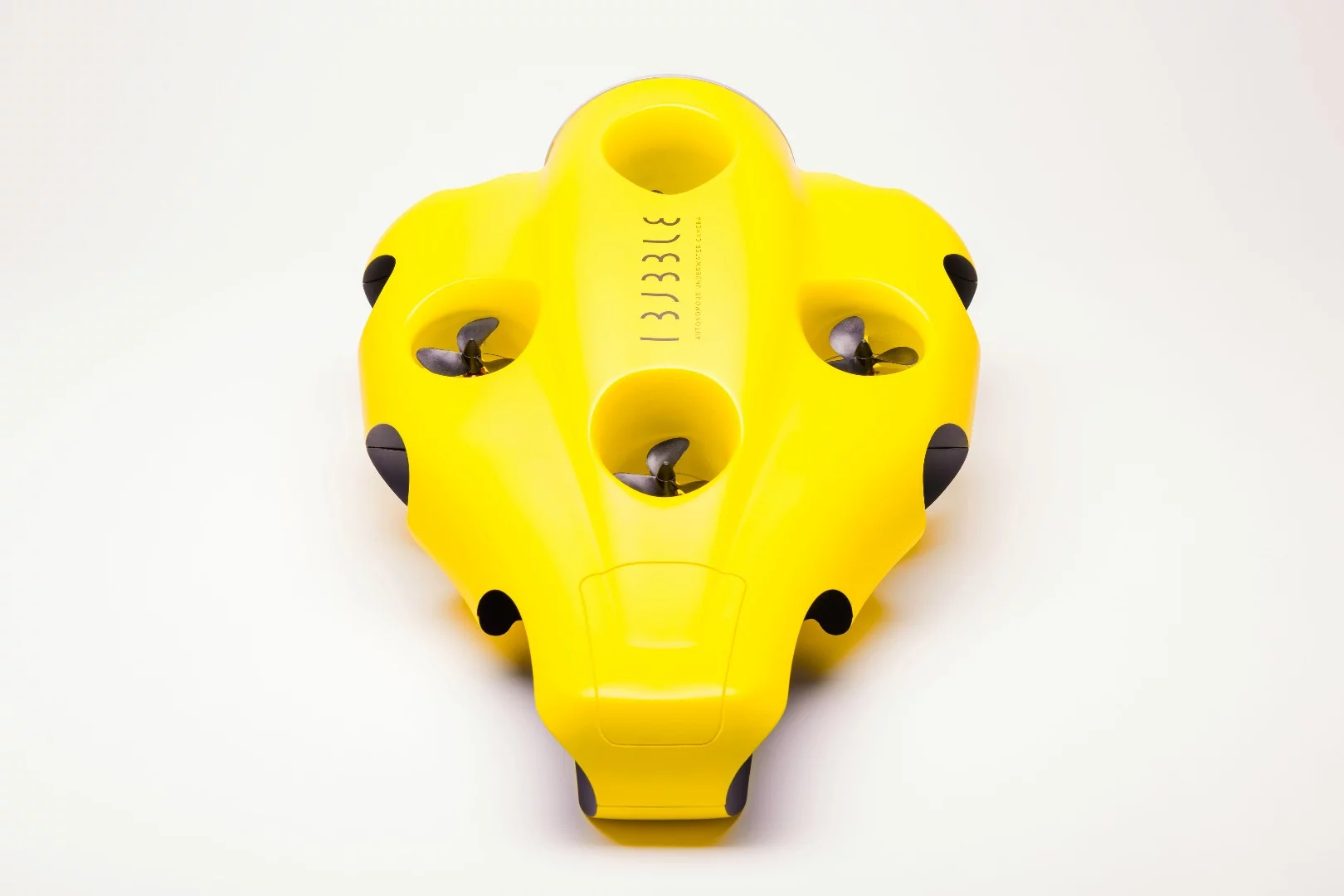 The iBubble has a maximum range of 25 m (80 ft) from the remote, and can descend to down to 60 m (197 ft)