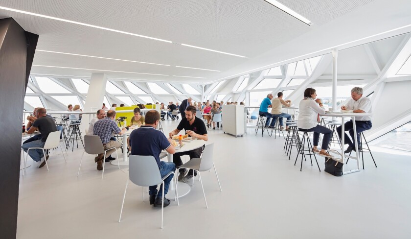 The interior looks impressive, though those low ceilings look potentially claustrophobic