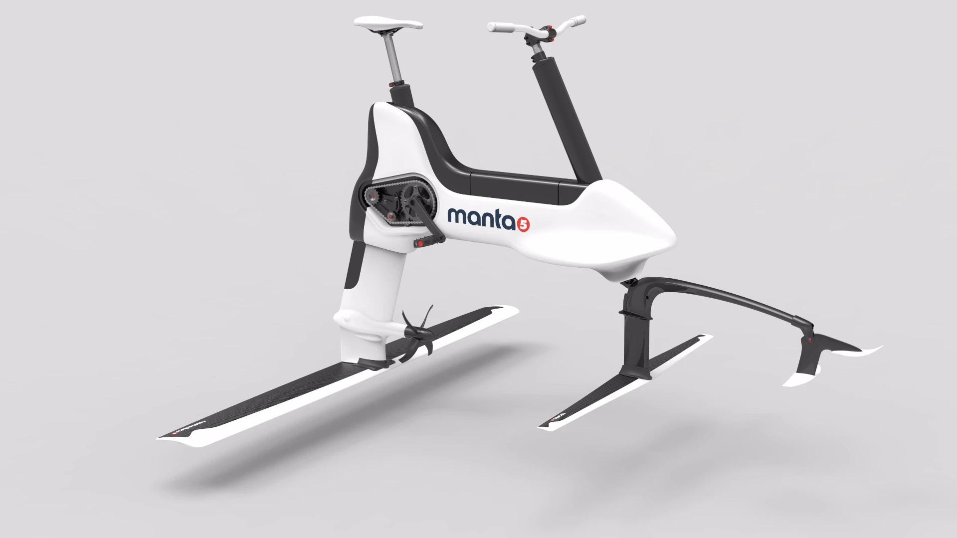 A rendering of the Manta5 Hydrofoiler XE-1