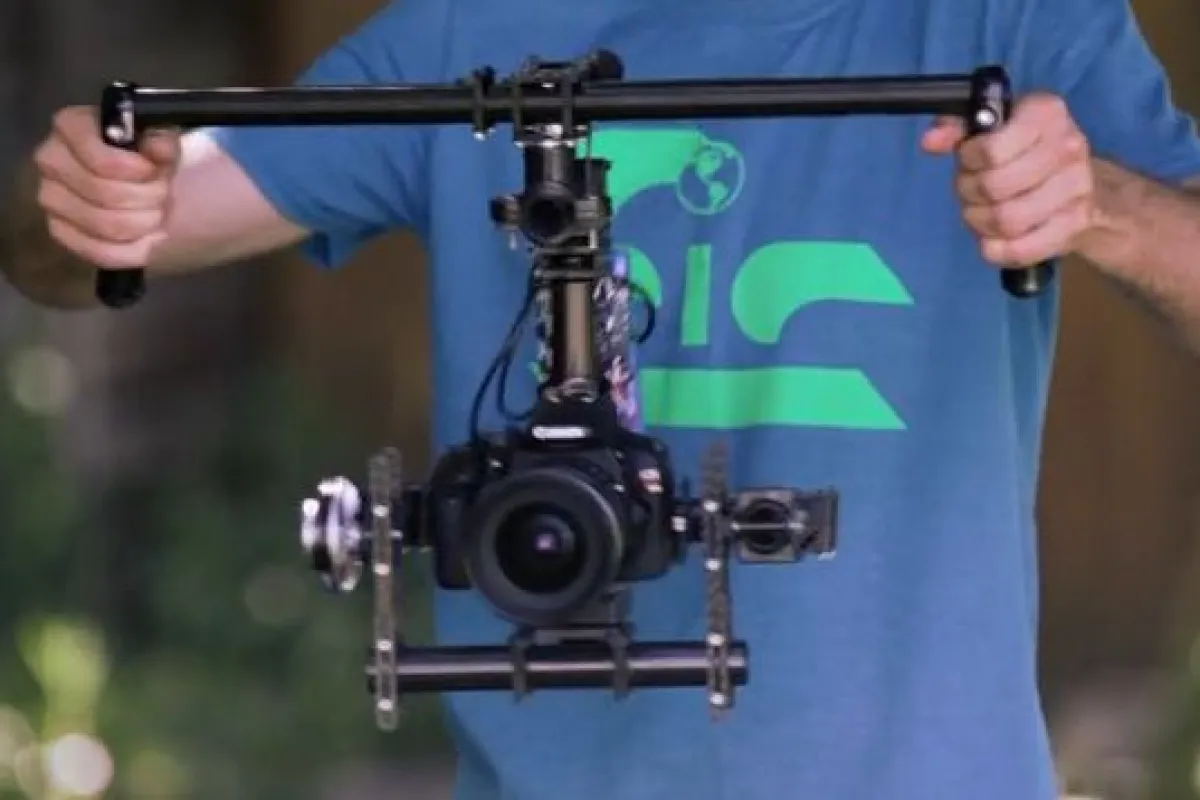 The Ghost is a new motorized video camera stabilizing rig