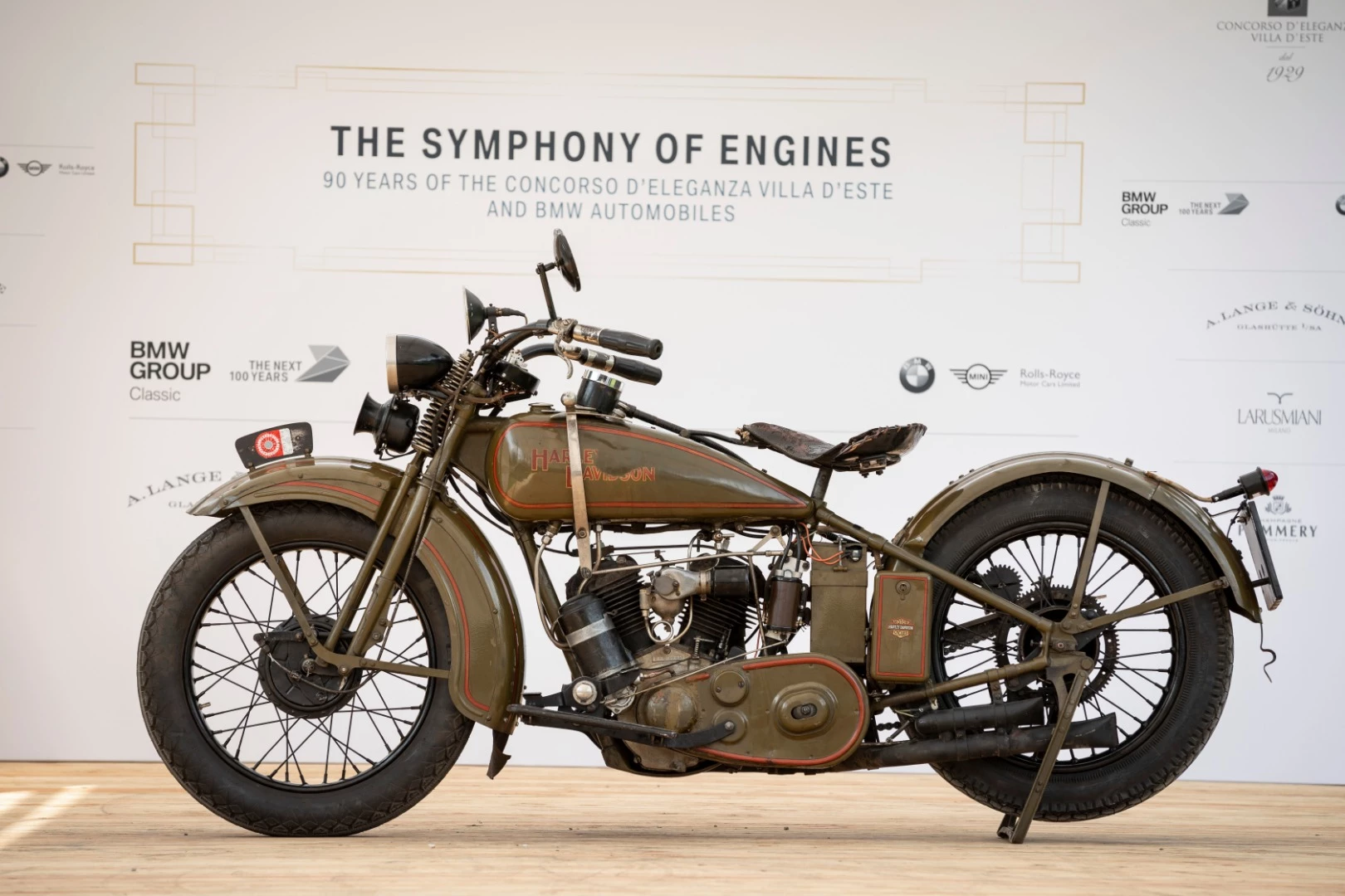 1929 Harley-Davidson 29 D 746cc, entered by the Top Mountain Motorcycle Museum