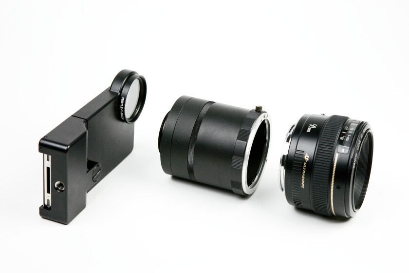 The iPhone SLR Mount (Photo: Photojojo)
