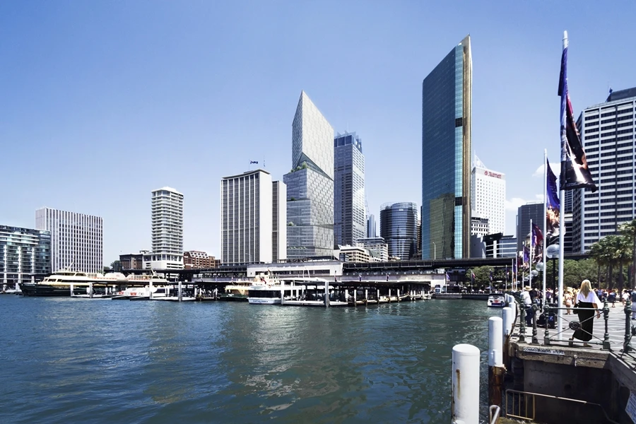 Quay Quarter Tower in Sydney, Australia, will feature a twisted, angled façade