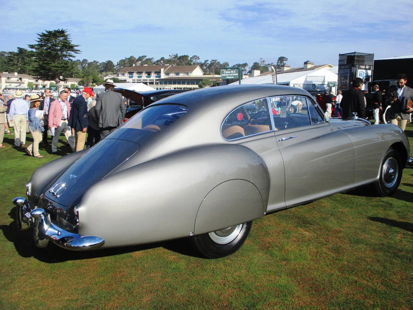1953 Bentley R-Type Continental H.J. Mulliner Saloon at Pebble Beach