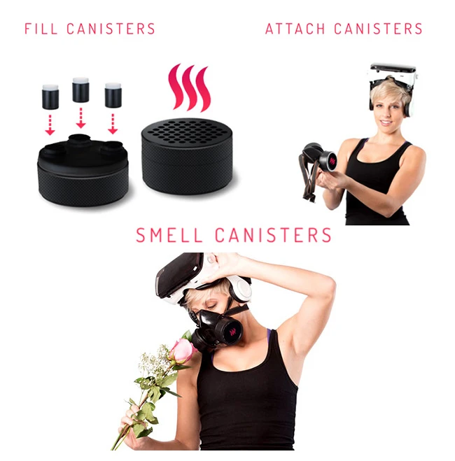 There are 30 different scent combinations available for your whiffing pleasure