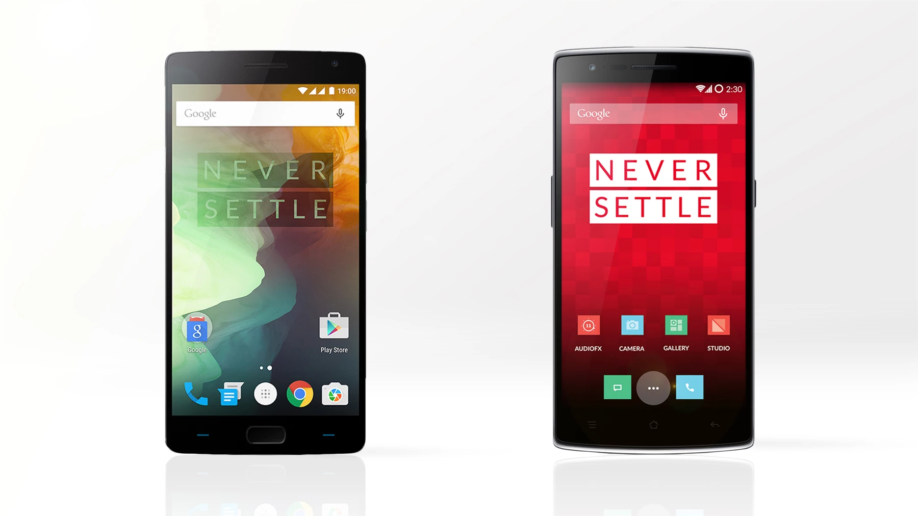 Gizmag compares the features and specs of the 2015 flagship OnePlus 2 (left) and the 2014 version, the OnePlus One