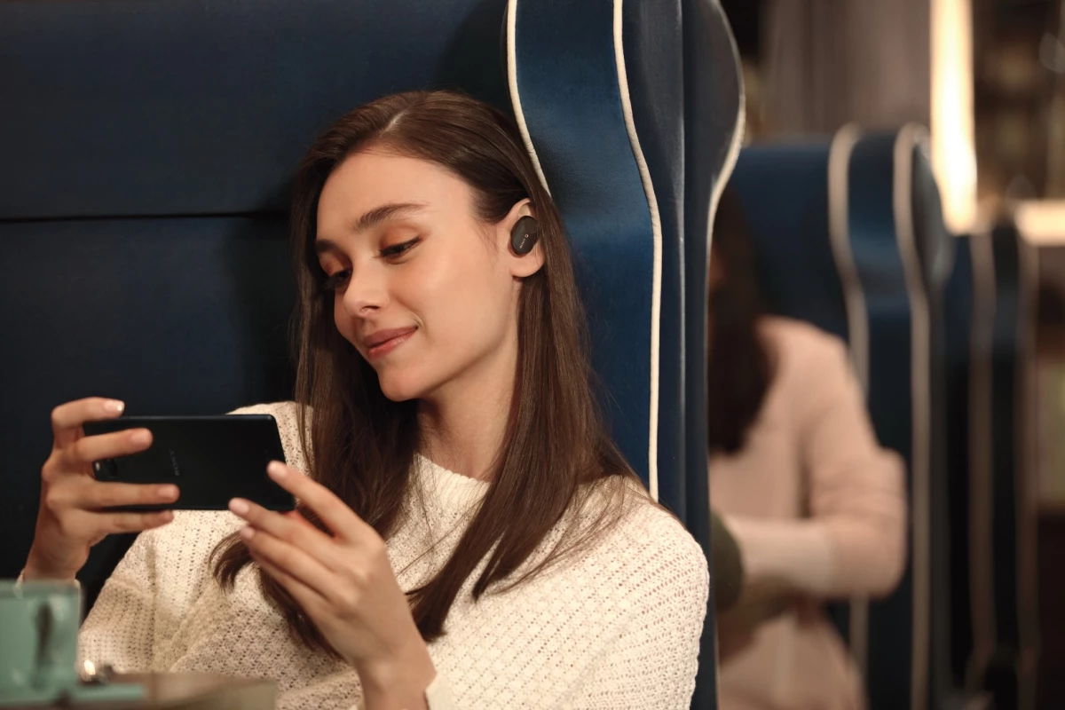 Sony has squeezed the latest QN1e noise canceling processor into its WF-1000XM3 true wireless earphones for blocking ambient sounds across almost all frequencies