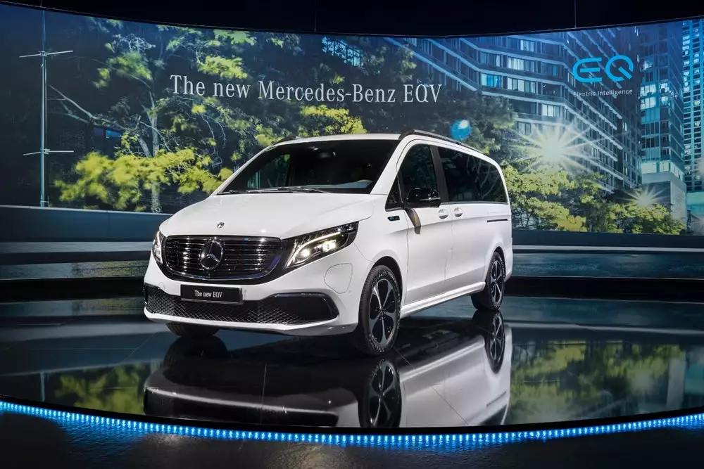 The EQV will be manufactured in Vitoria, Spain, along with the V-Class and Vito vans