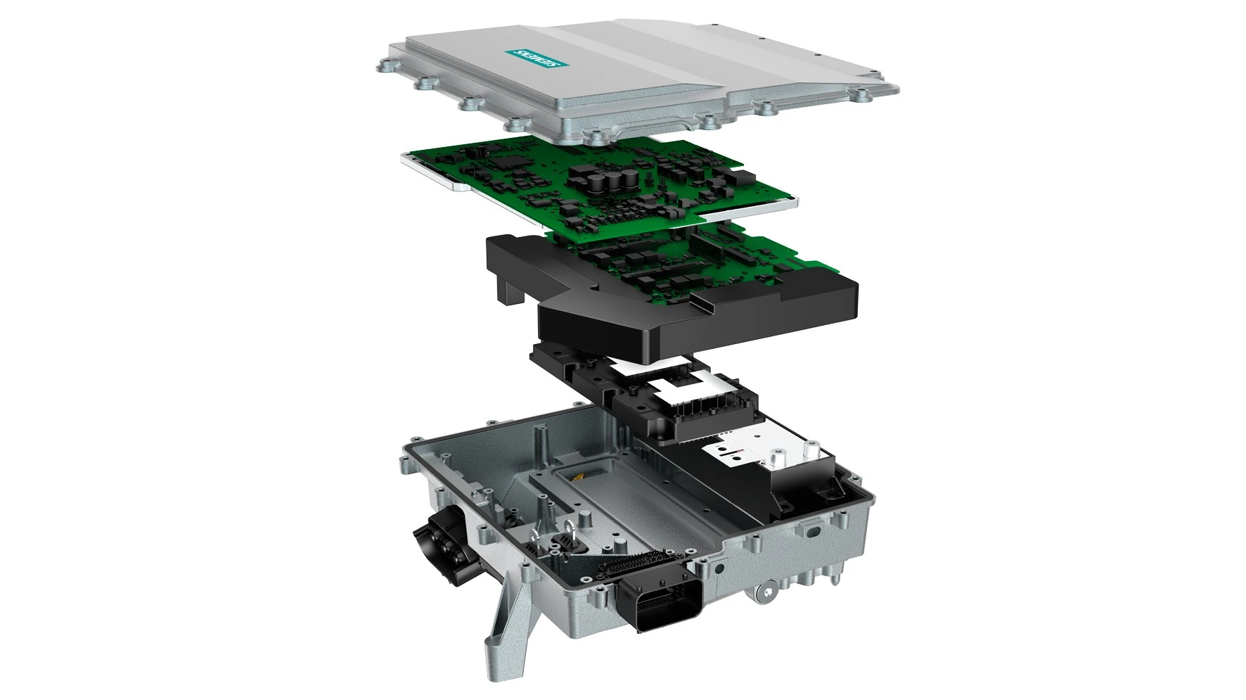 The T8's electric drive unit combines the electric motor and inverter