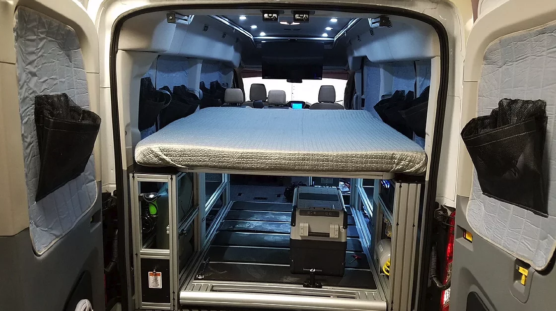 A look inside the VanDoIt camper van