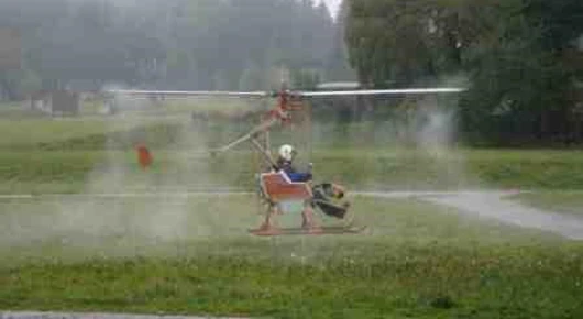 The DF1 prepares for take off
