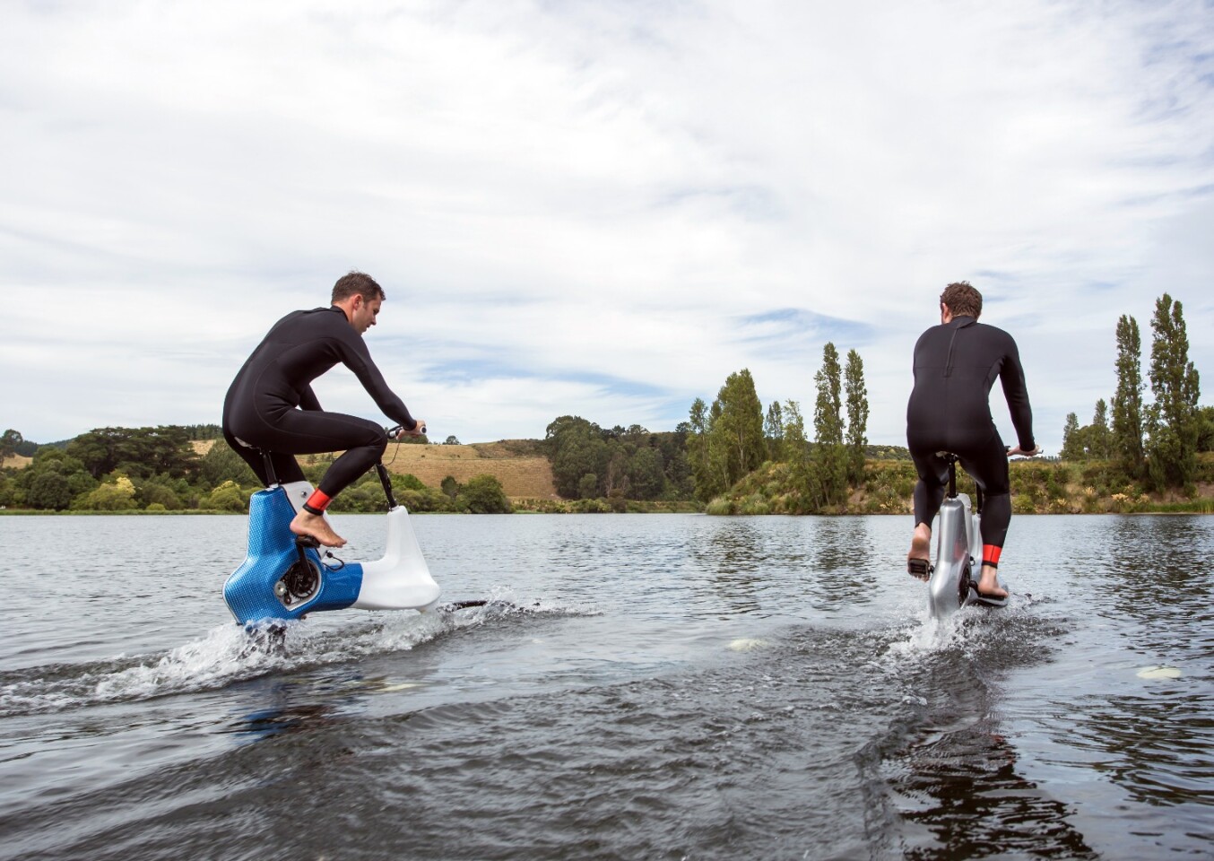 As with land-going e-bikes, Manta5 riders can adjust the amount of electrical assistance provided, depending on how hard they want to work