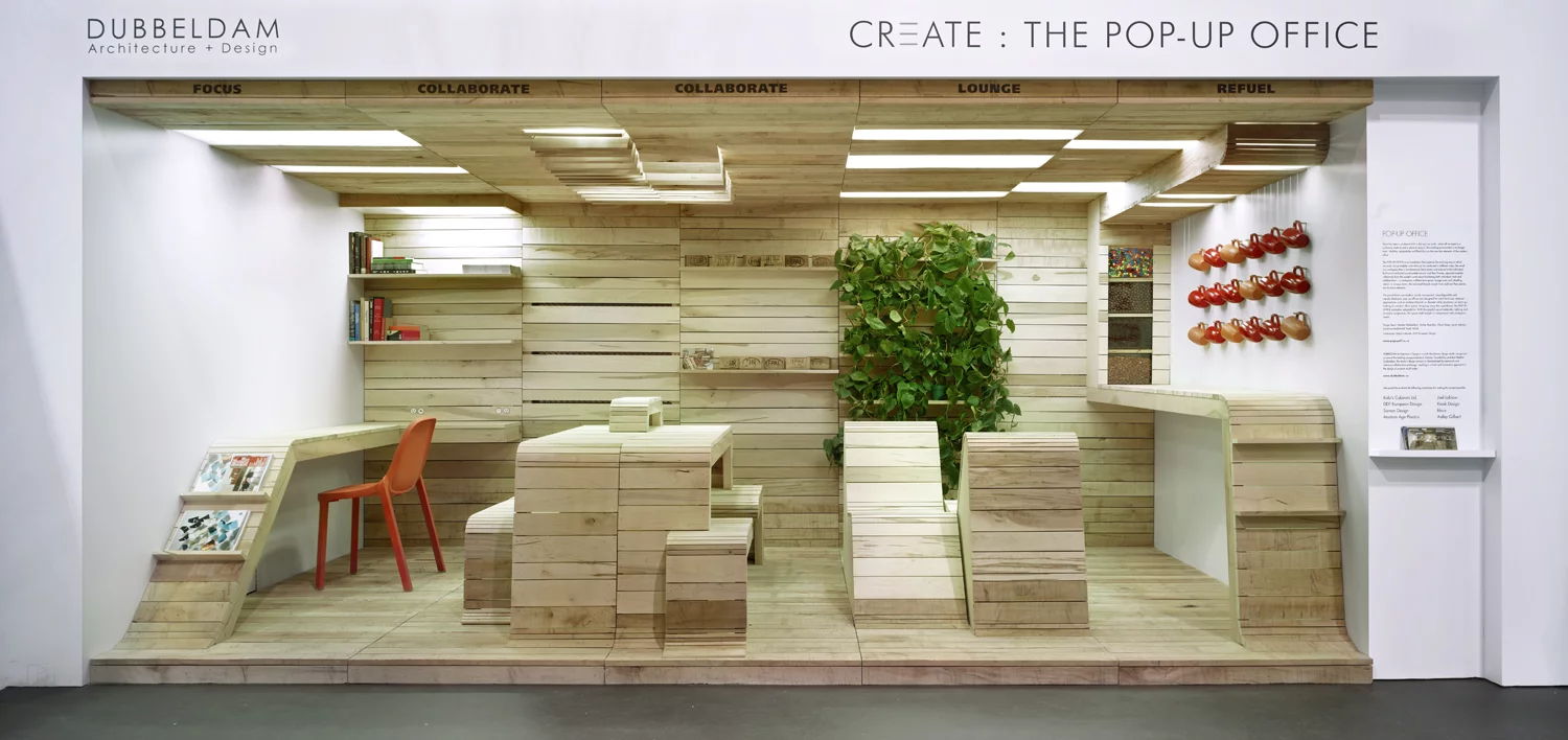 Pop-Up Office seeks to re-invent the workplace for the Post-PC era (Photo: Shai Gi)