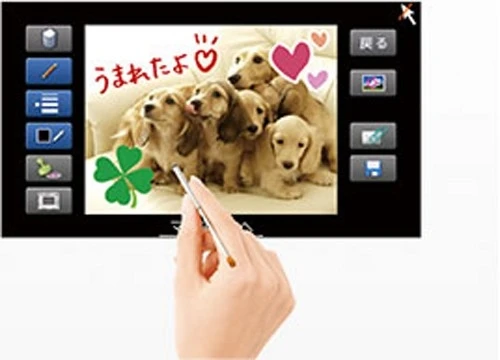 The LCD optical sensor touch pad