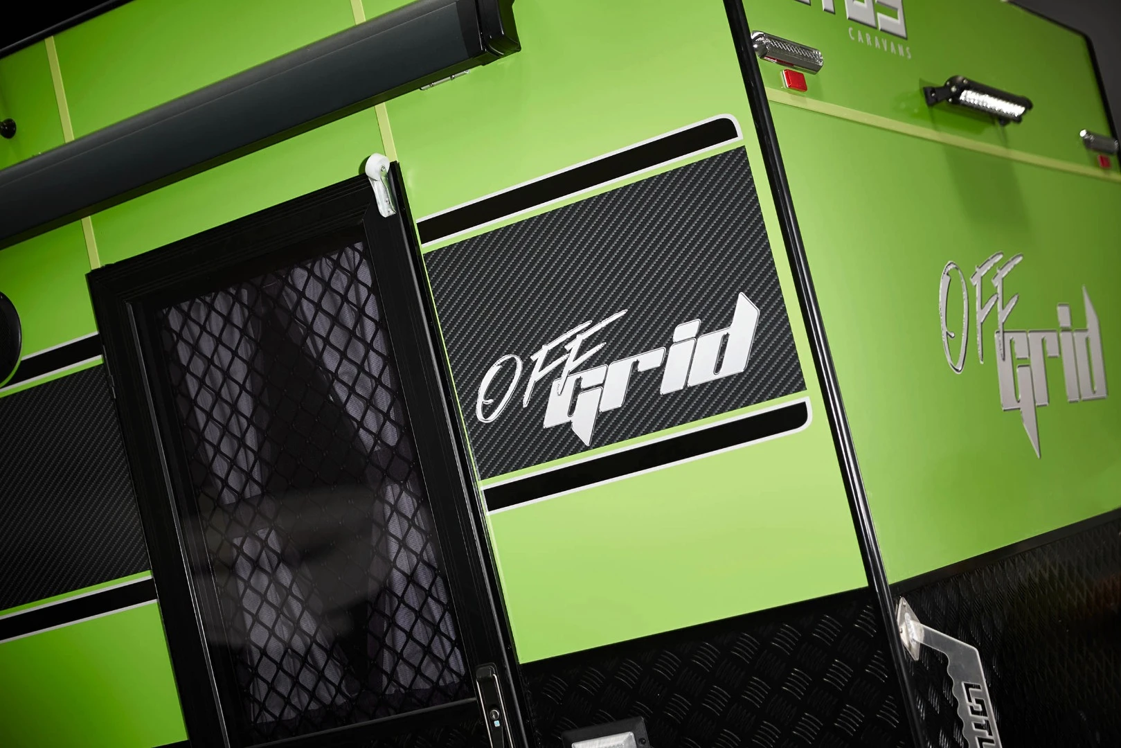 Off Grid entry door