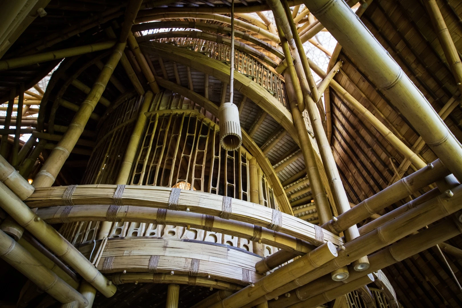 Elaborate joinery on show at Bali's Green Village