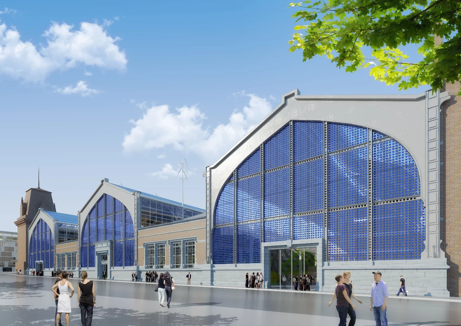 Callebaut envisions the former Marine Terminal serving as 50,000 sq m (538,000 sq ft) of mixed-use space