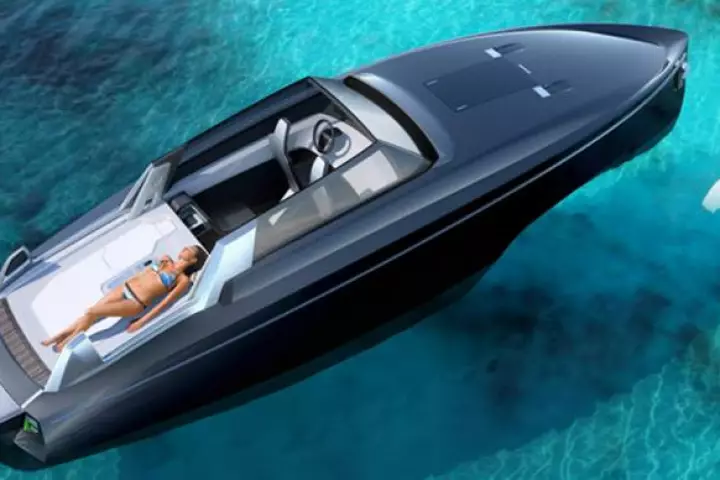 The Reversys Boat goes from fully enclosed to fully open within a matter of seconds