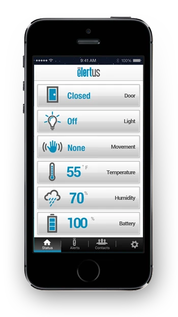 The Elertus smartphone app