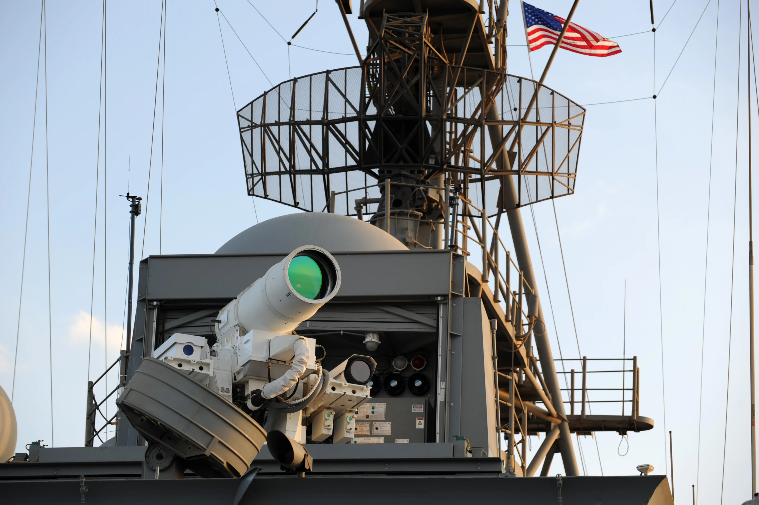 The Afloat Forward Staging Base deployed in the Arabian Gulf (Photo: US Navy/John F. Williams)