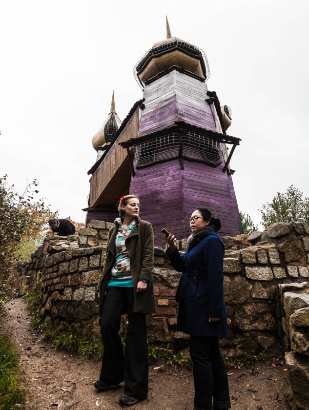 Kulturinsel Einsiedel: The Zauberschloss, or Enchanted Castle