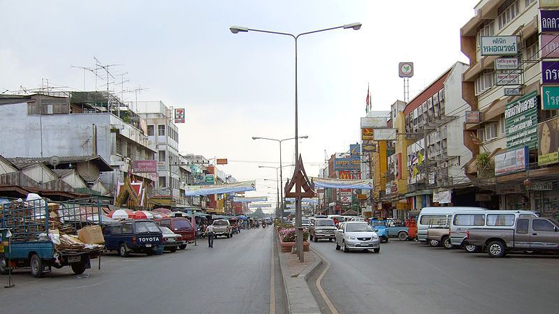 Modern day Ayutthaya (Photo: Kounosu)