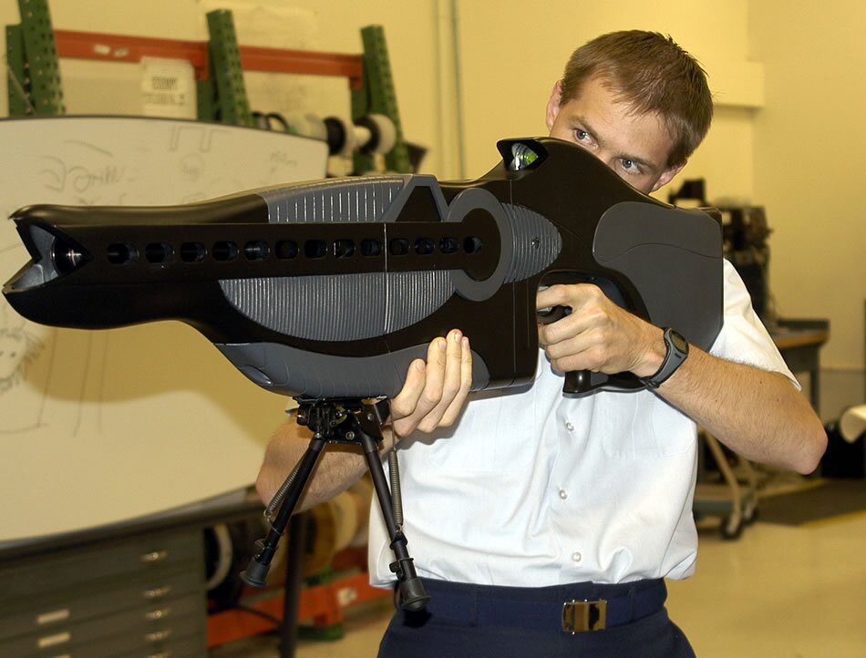 PHaSR, a US Department of Defense laser dazzler weapon (Image: US Air Force)