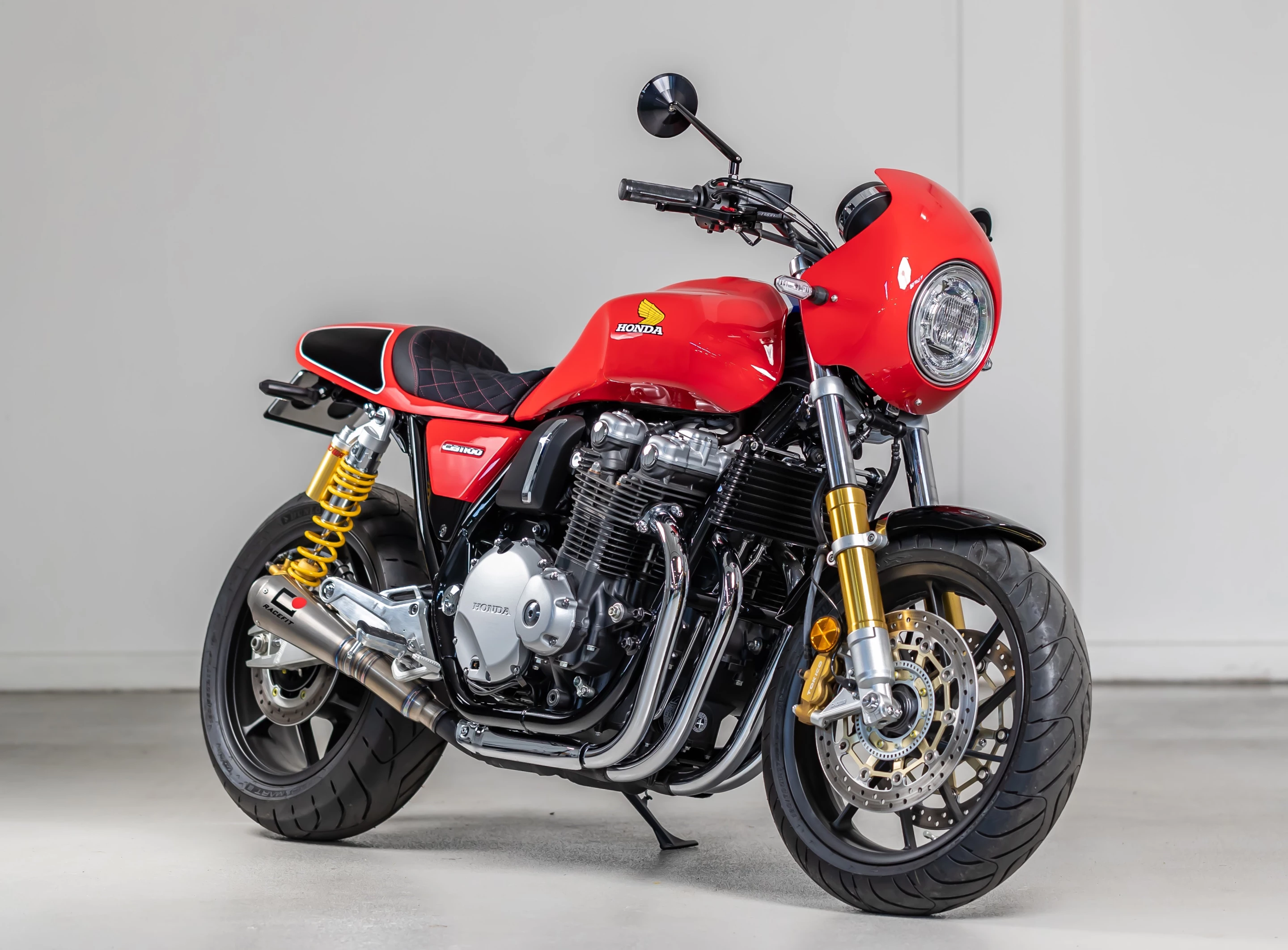A limited-edition retro special that wouldn't be out of place in a Honda showroom
