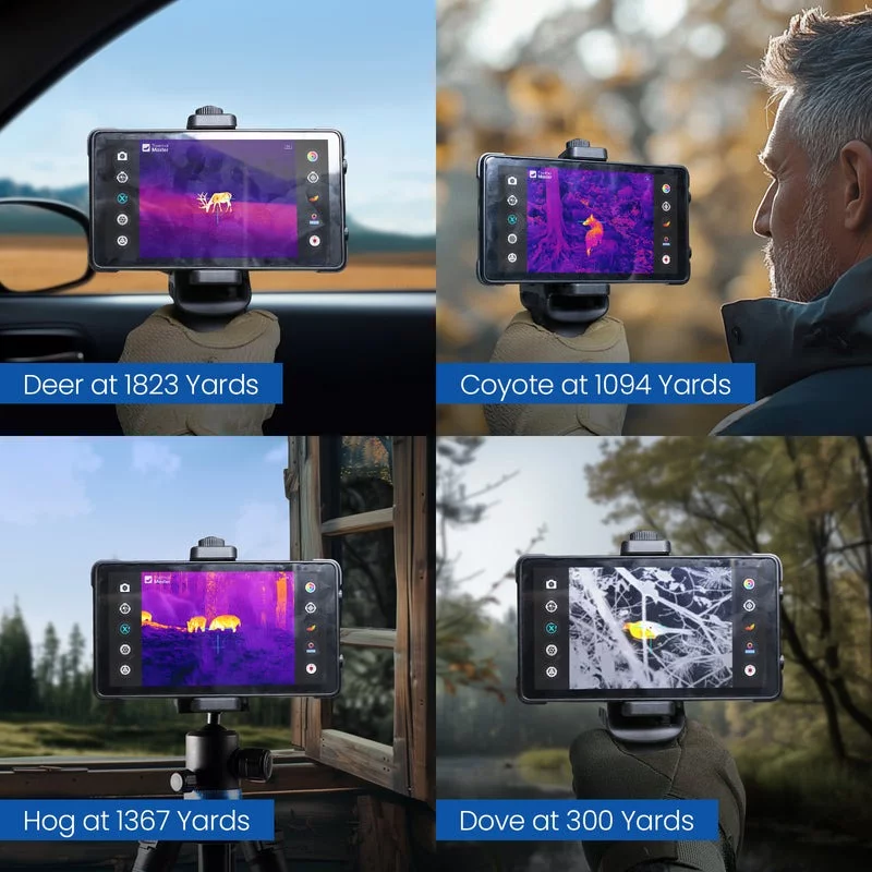 T2 Max showing effects at different ranges