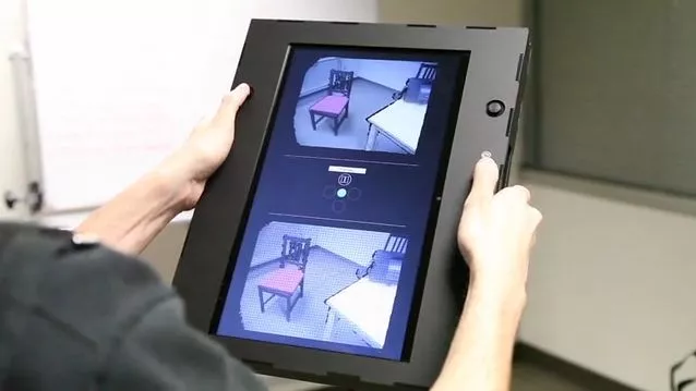 The Lynx A 3D modeling camera in Scene Modeling mode