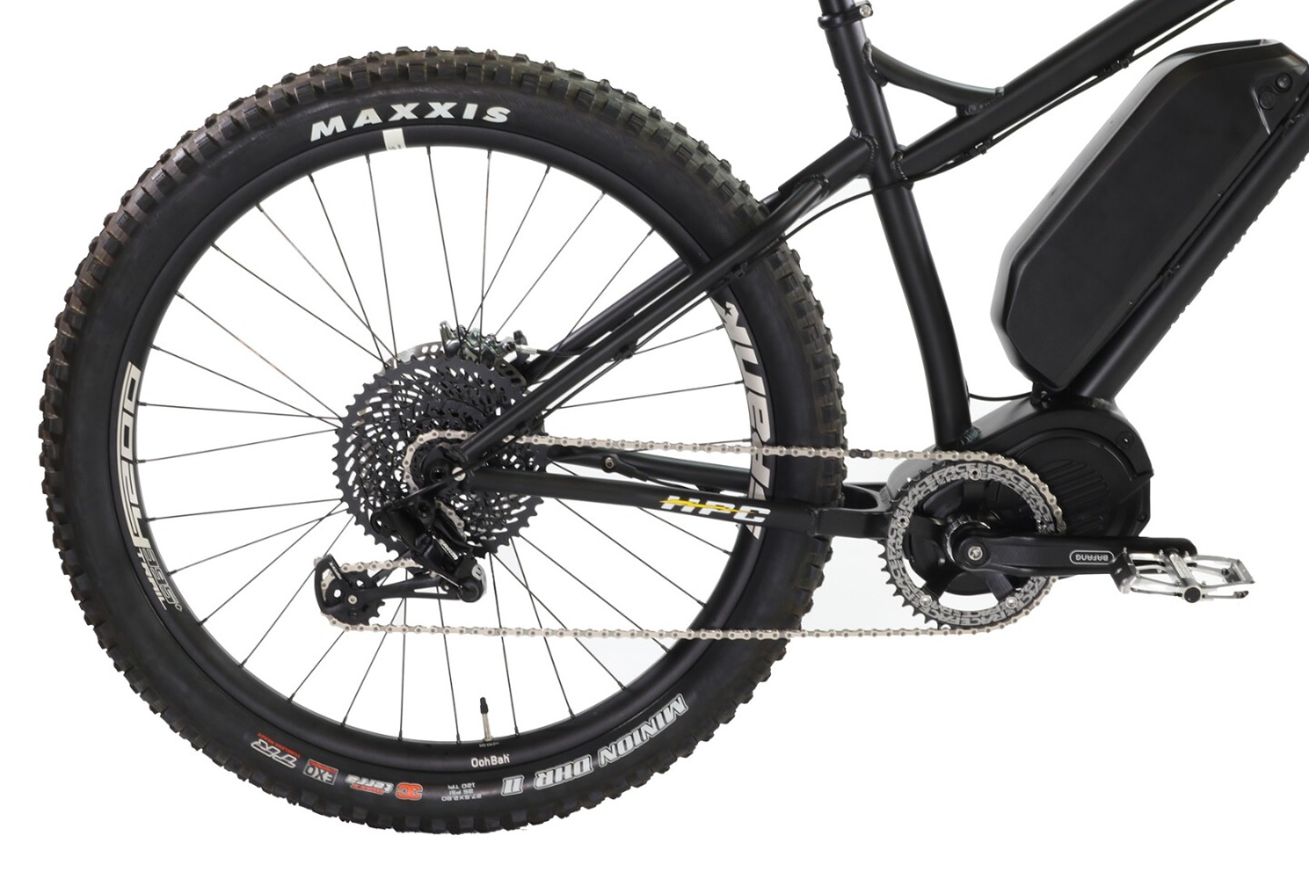 The Scout Pro features a 6061-T6 aluminum frame and custom hydroformed tubing that is hand-welded one at a time in California by HPC
