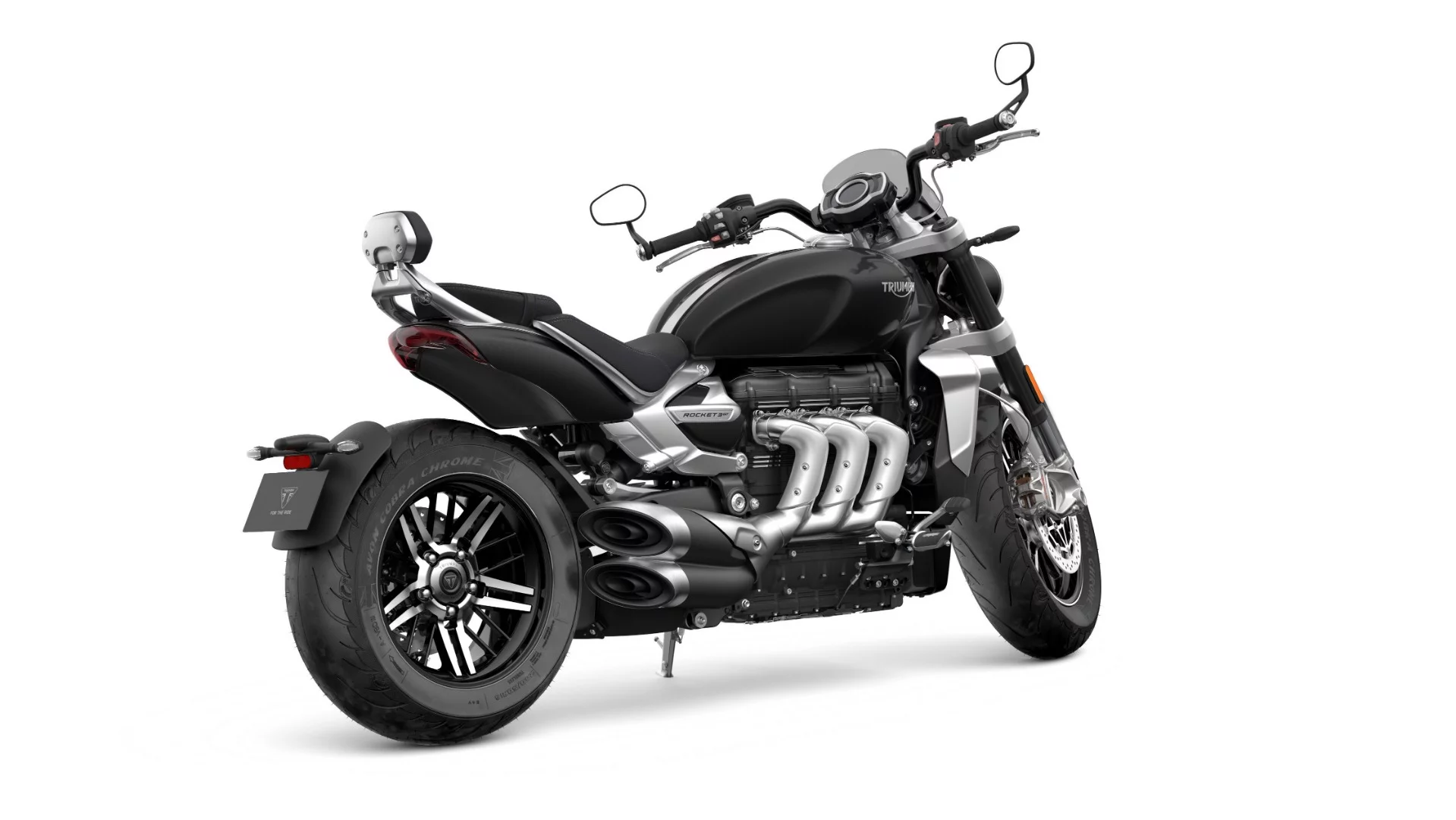 The 2020 Triumph Rocket 3 GT in Phantom Black