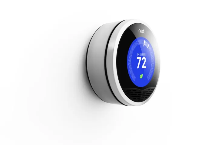 The Nest Learning Thermostat is capable of self-programming itself via its user's habits, activity sensors and Internet-gathered weather information